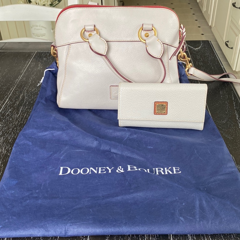 Dooney & Bourke bag and wallet set